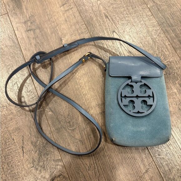 Tory Burch Blue Crossbody Bag - Picture 1 of 4